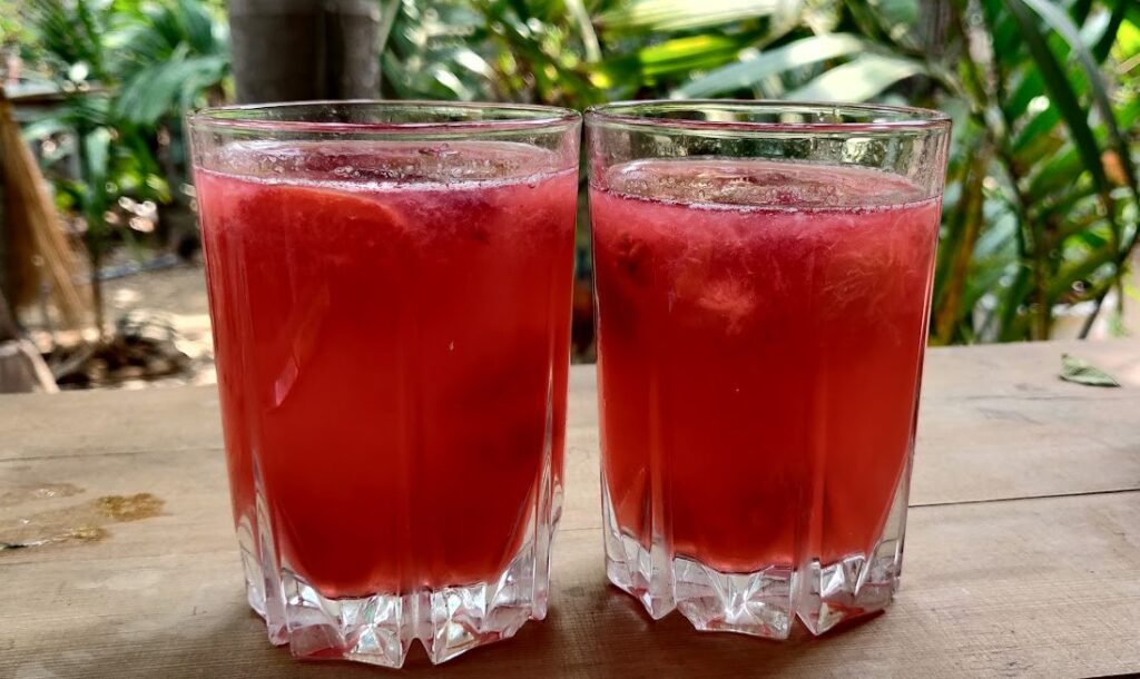 kokum sharbat juice