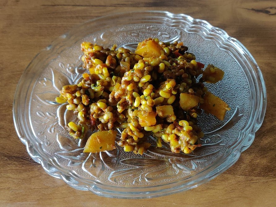 moth bean sabzi