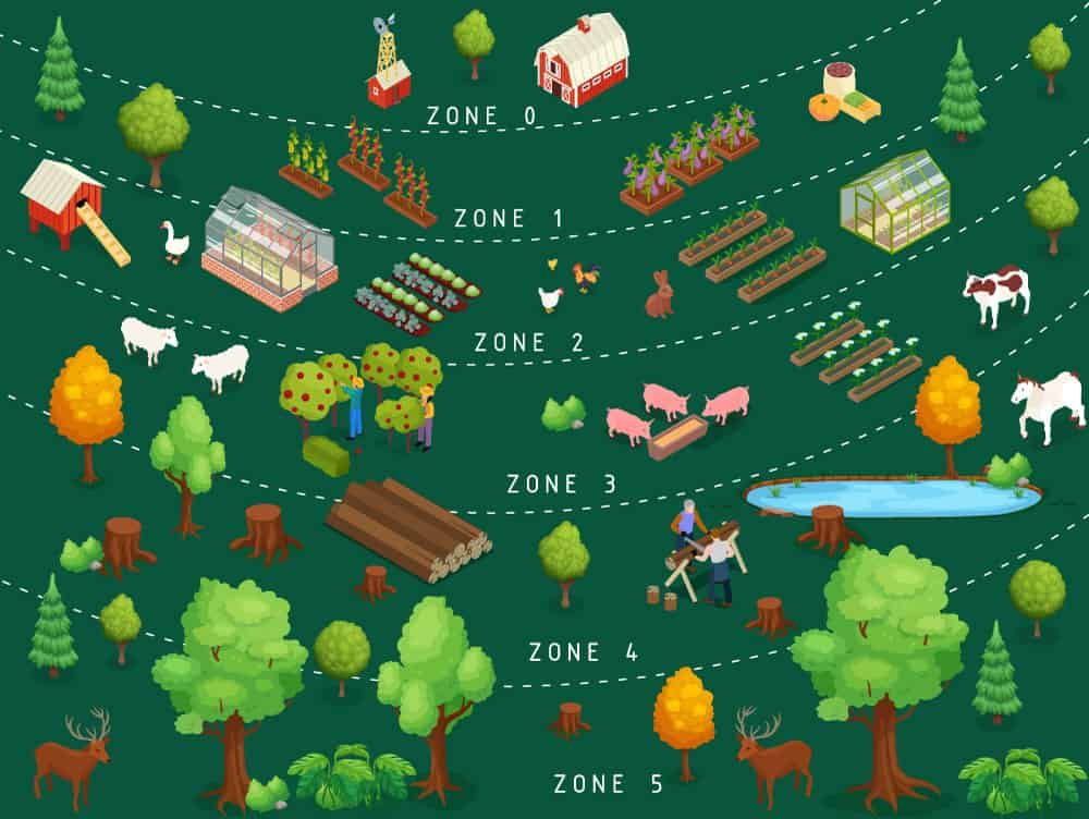 Exploring Zones in Permaculture Design