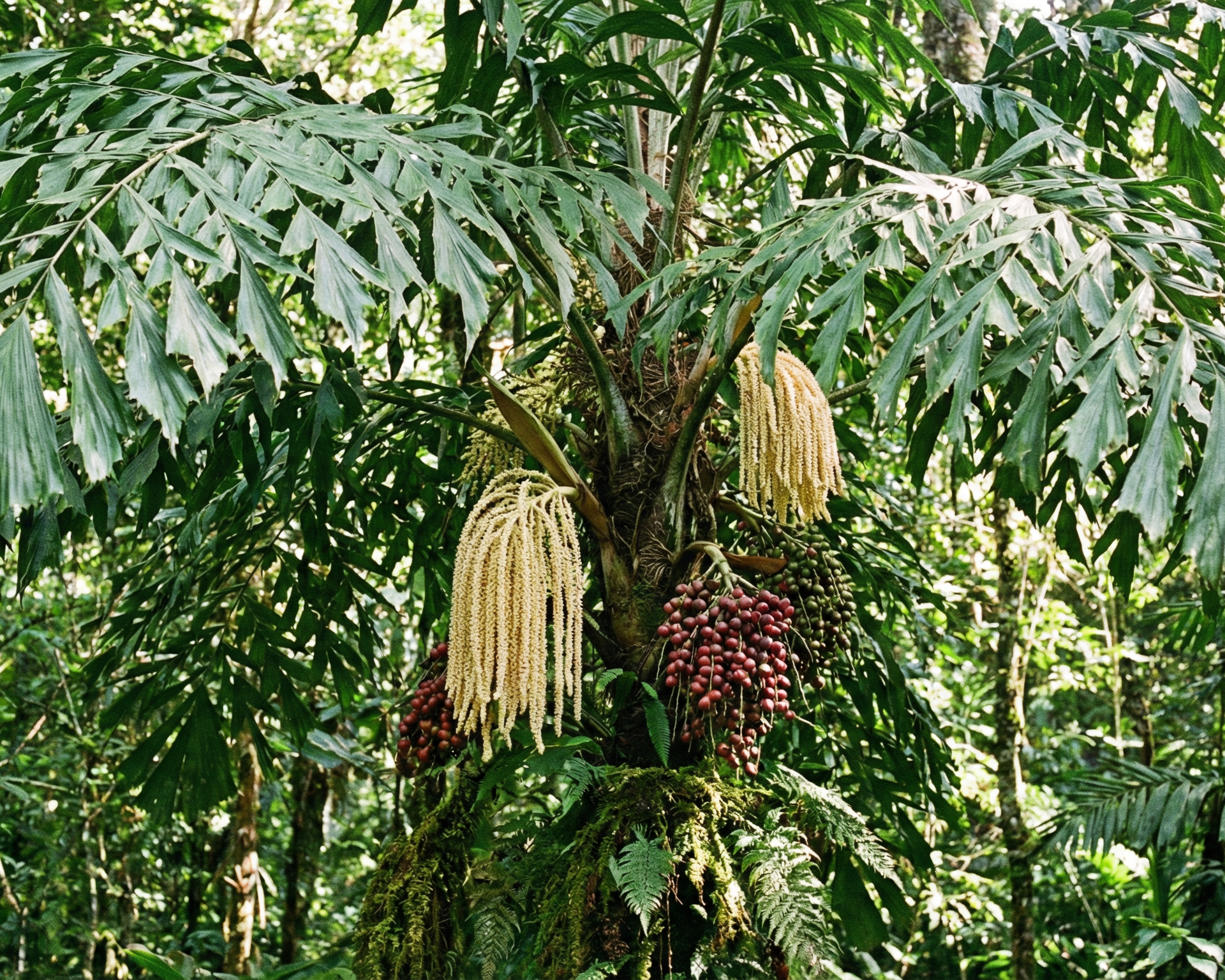 Fishtail palm