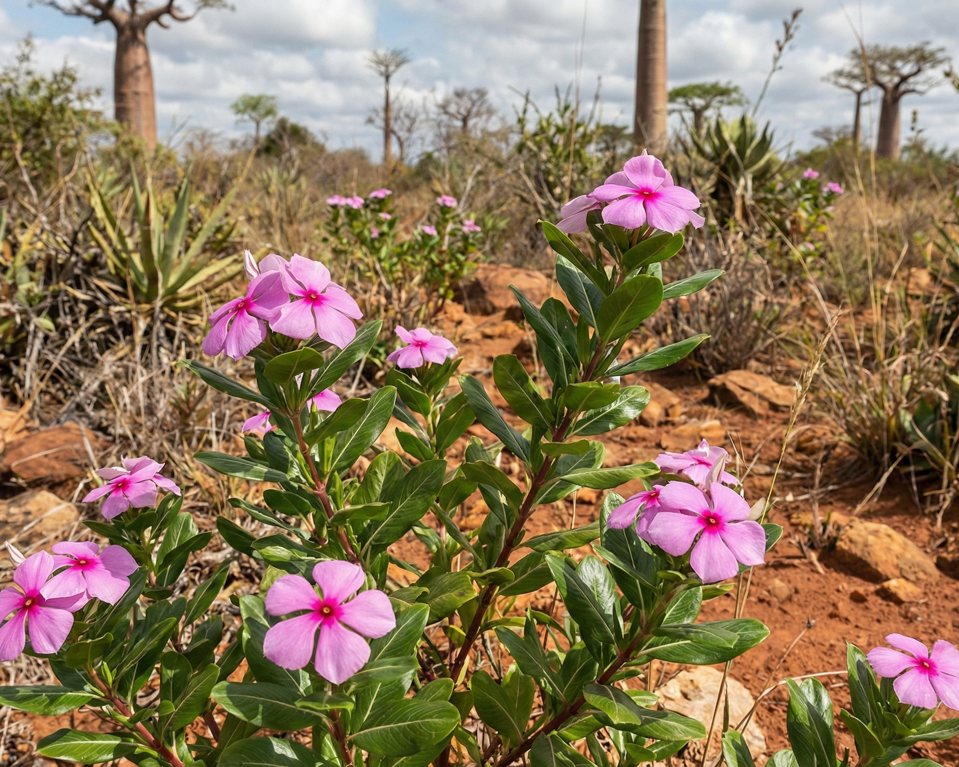Madagascar periwinkle