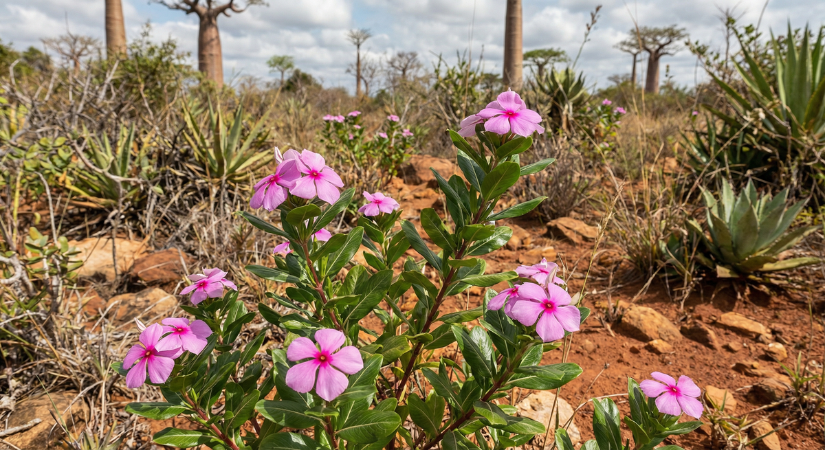 Madagascar Periwinkle