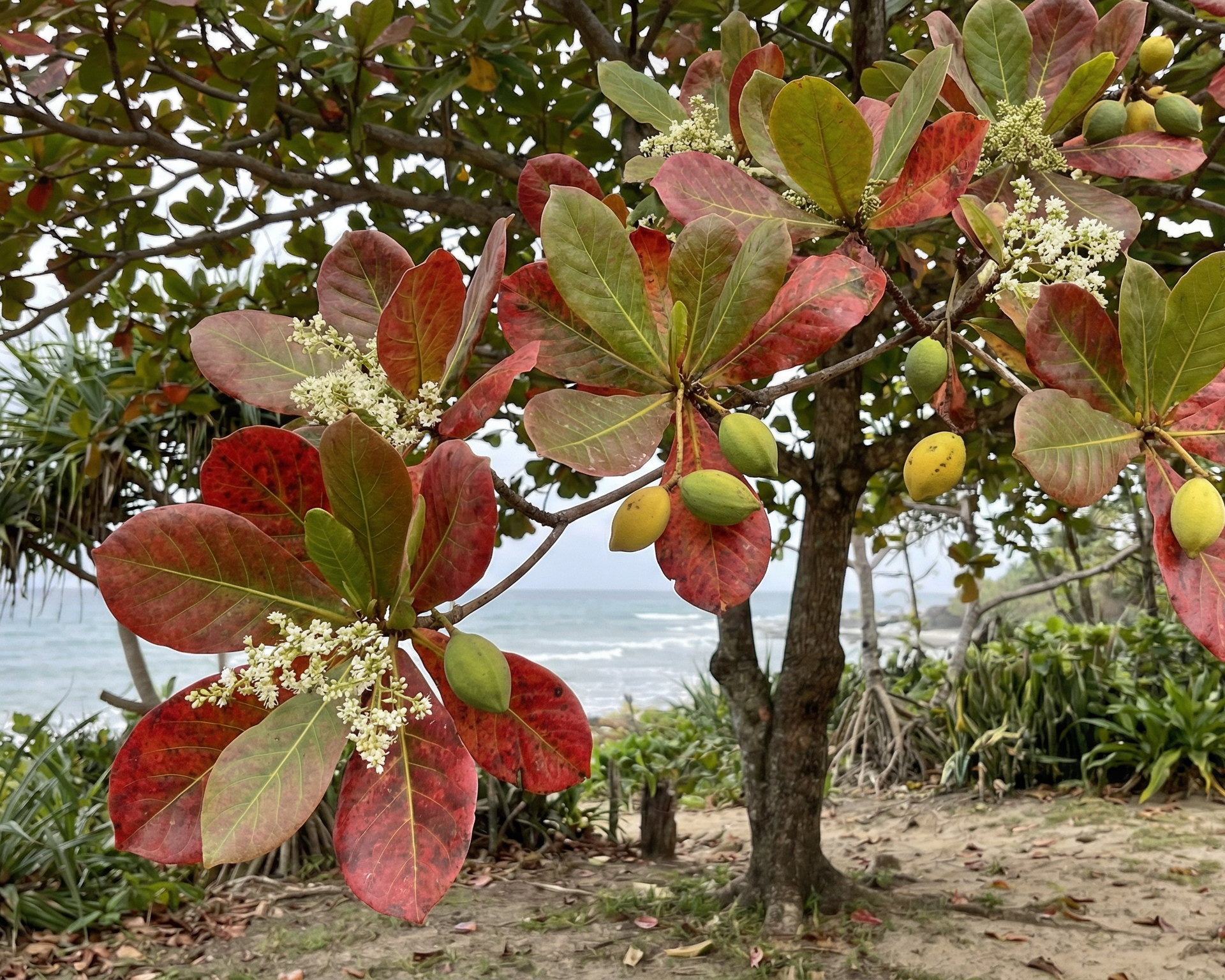 Tropical Almond (Indian Almond, Sea Almond)