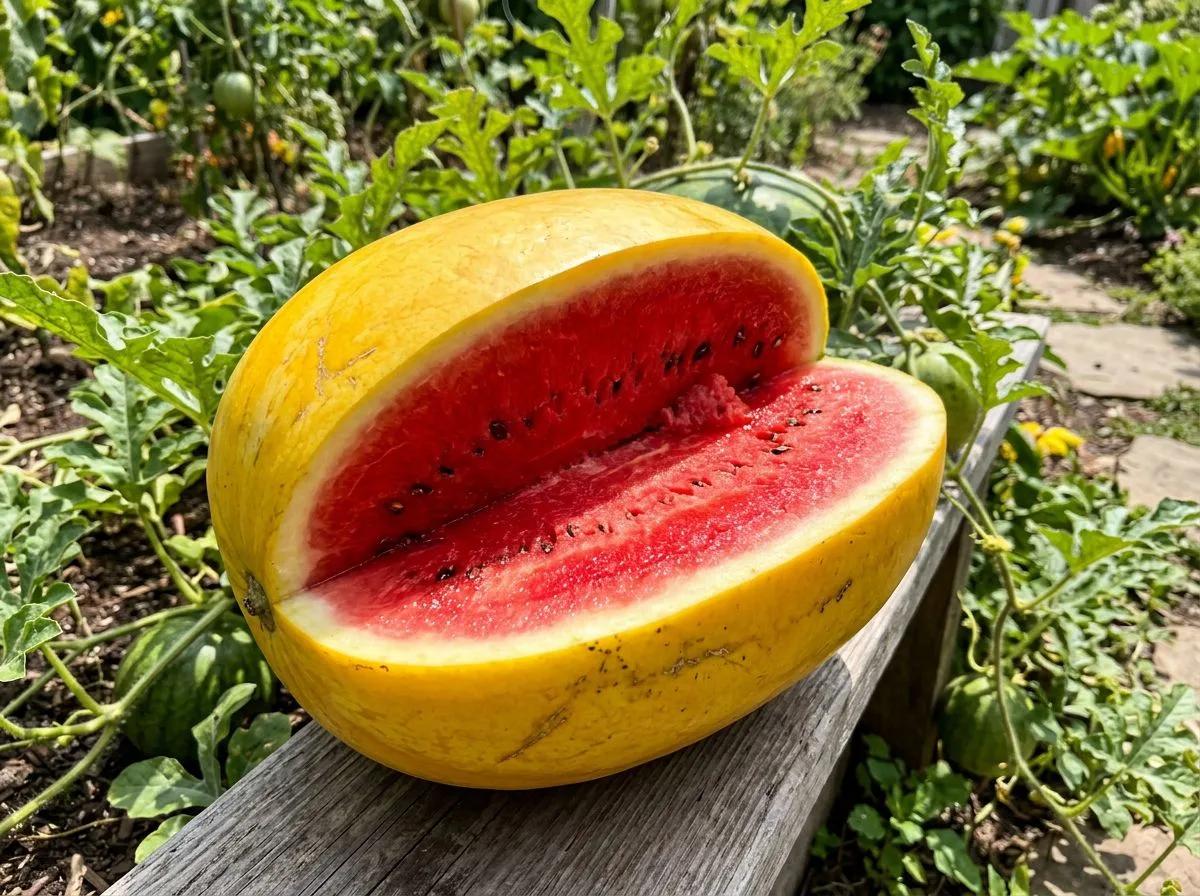 Royal golden watermelon
